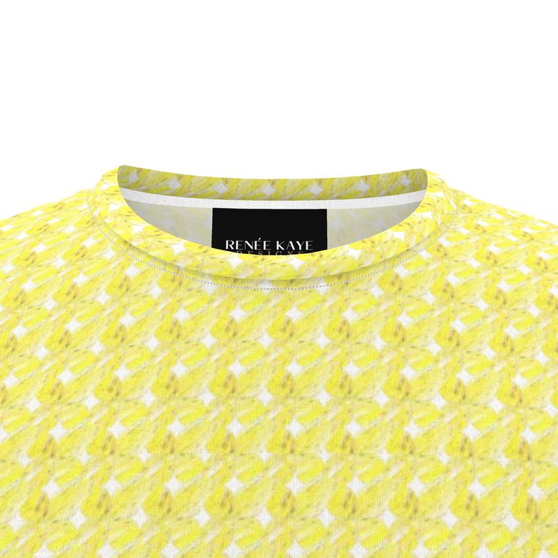 Yellow xoxo style Men's T Shirt