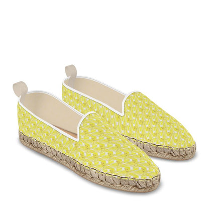 Yellow xoxo style Loafer Espadrilles
