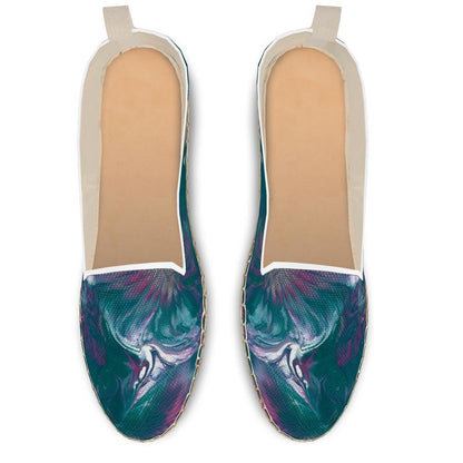 'Floral Utopia' Loafer Espadrilles