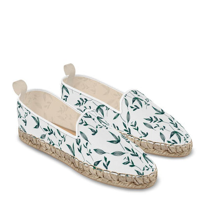 Botanical Design Loafer Espadrilles