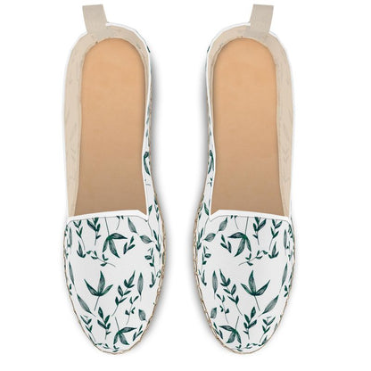 Botanical Design Loafer Espadrilles