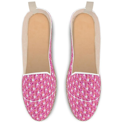 Pink xoxo style Loafer Espadrilles