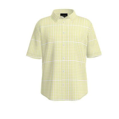 men's sunshine summer button down shirt