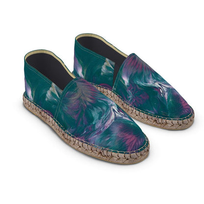 'Floral Utopia' Espadrilles