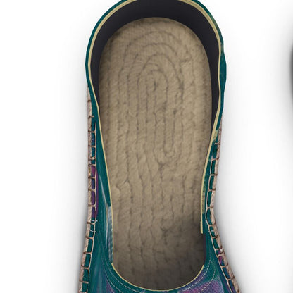 'Floral Utopia' Espadrilles