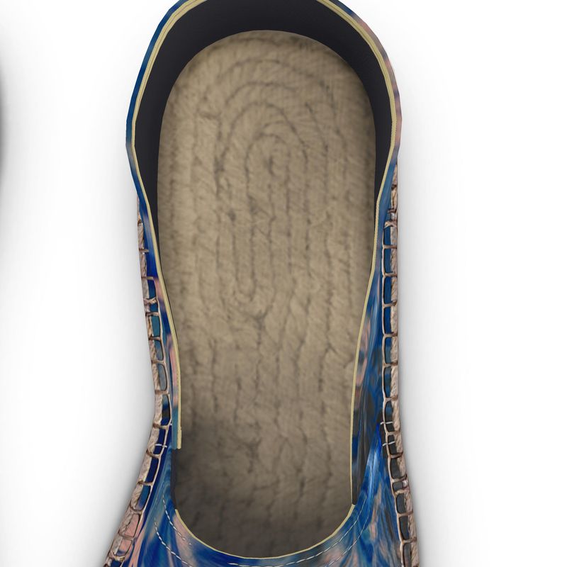 'Whisper of Blues' Espadrilles