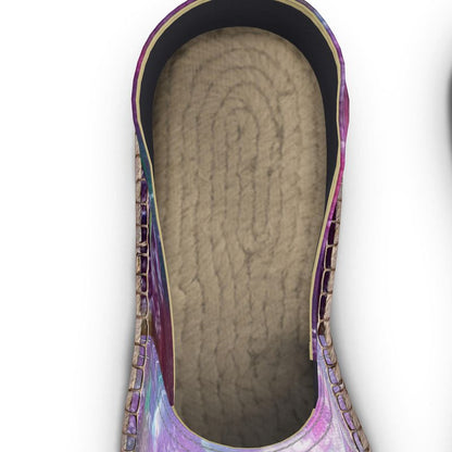 'Plum Trees' Espadrilles