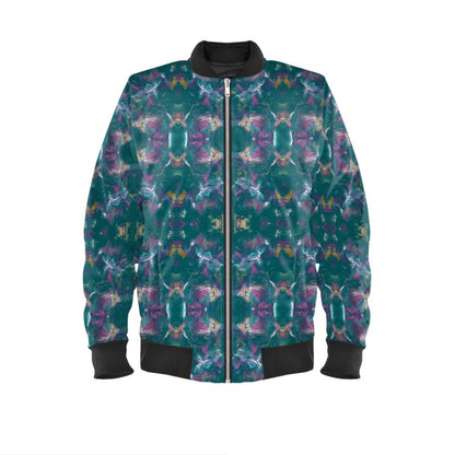 'Floral Utopia' Men's Bomber Jacket
