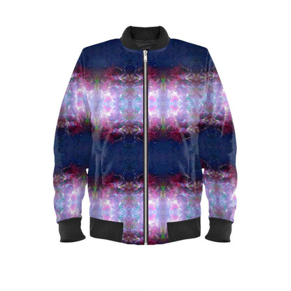 'Plum Trees' Men's Bomber Jacket