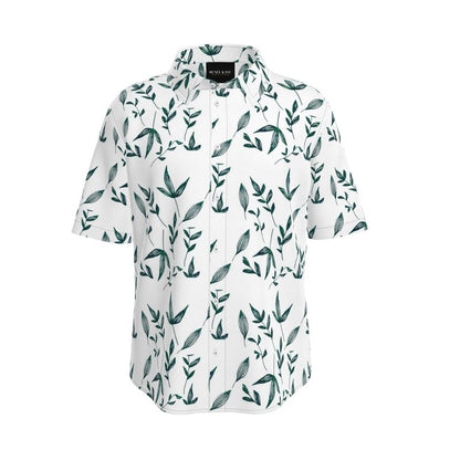 Botanical Design Short Sleeve Shirt