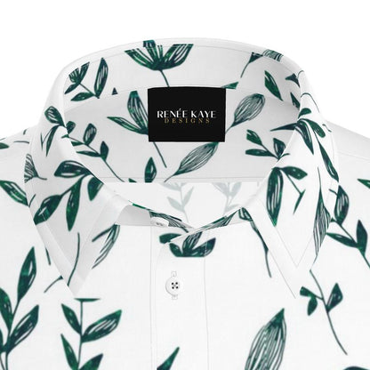Botanical Design Short Sleeve Shirt