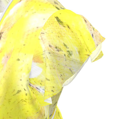 'Citrus Camouflage' Tea Dress