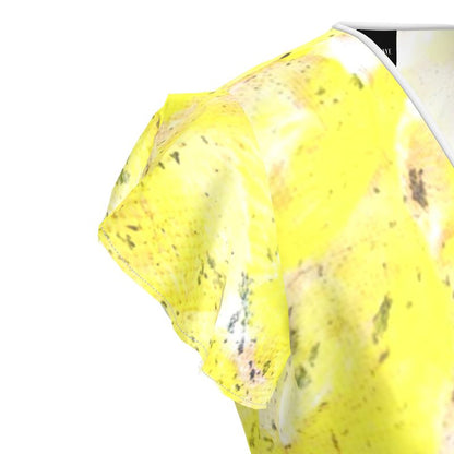 'Citrus Camouflage' Tea Dress
