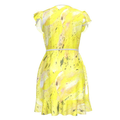 'Citrus Camouflage' Tea Dress