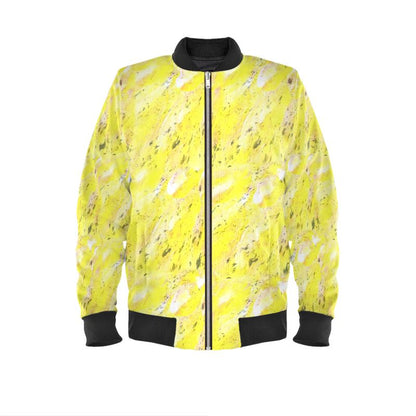 'Citrus Camouflage' Men's Bomber Jacket