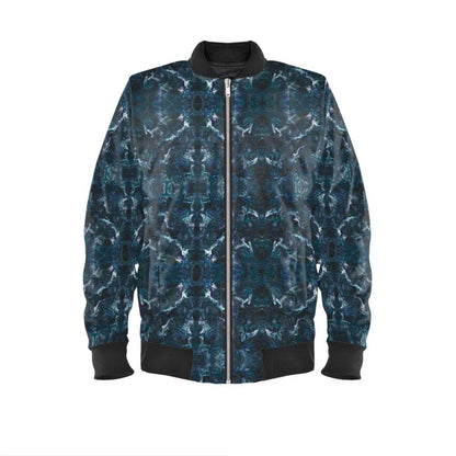'Ocean Deep' Men's Bomber Jacket