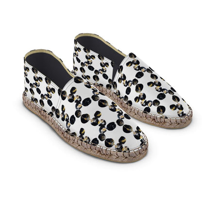 'Black Marbles' Espadrilles