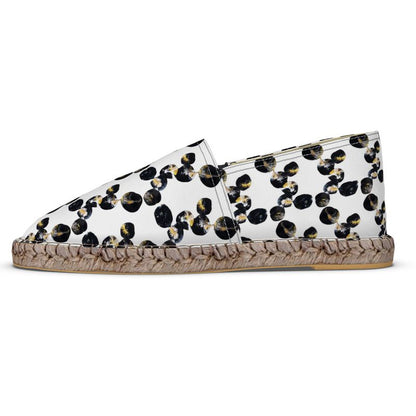 'Black Marbles' Espadrilles