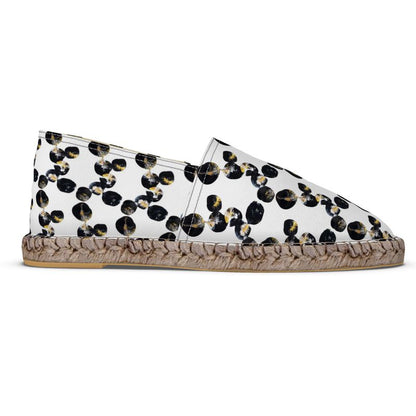 'Black Marbles' Espadrilles