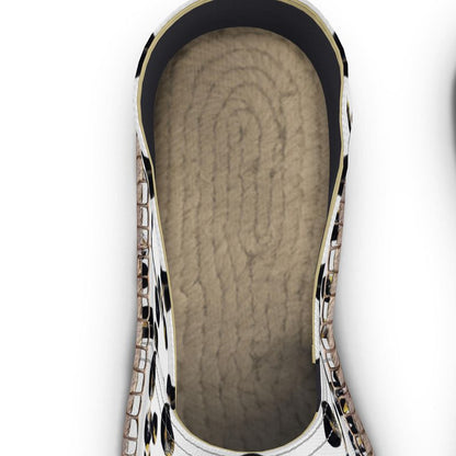 'Black Marbles' Espadrilles
