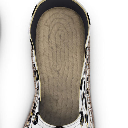 'Black Marbles' Espadrilles