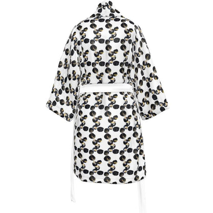 'Black Marbles' Kimono