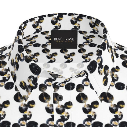 'Black Marbles' Short Sleeved Shirt