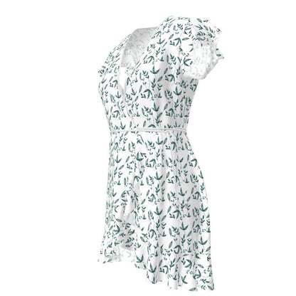 Botanical Design Tea Dress