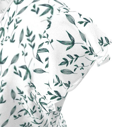Botanical Design Tea Dress