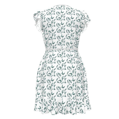 Botanical Design Tea Dress