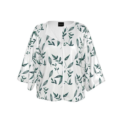 Botanical Design Kimono Jacket