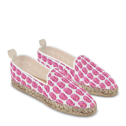 Pink Pebbles Loafer Espadrilles