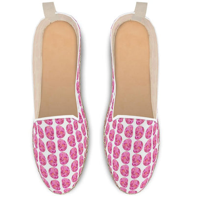 Pink Pebbles Loafer Espadrilles