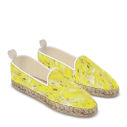 'Citrus Camouflage' Loafer Espadrilles