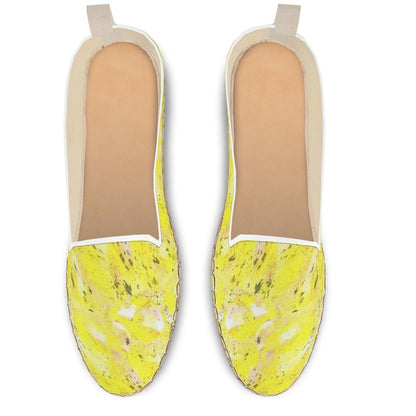 'Citrus Camouflage' Loafer Espadrilles