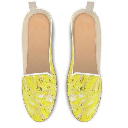 'Citrus Camouflage' Loafer Espadrilles