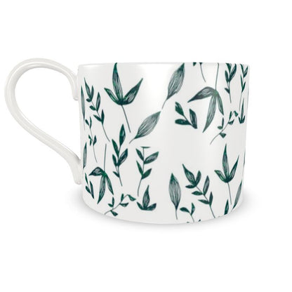 'Botanical' Cup and Saucer Set