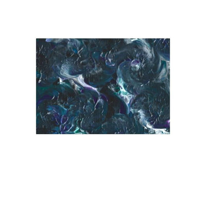 'Ocean Deep' Abstract Canvas Art 50X70 cm