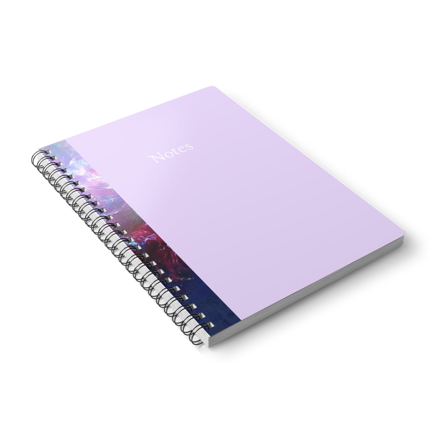 'Plum Trees' Wirobound Softcover Notebook, A5