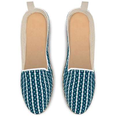 Teal xoxo Loafer Espadrilles