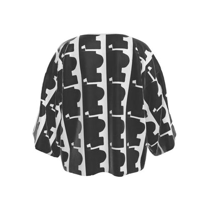 Black Solitude Kimono Jacket