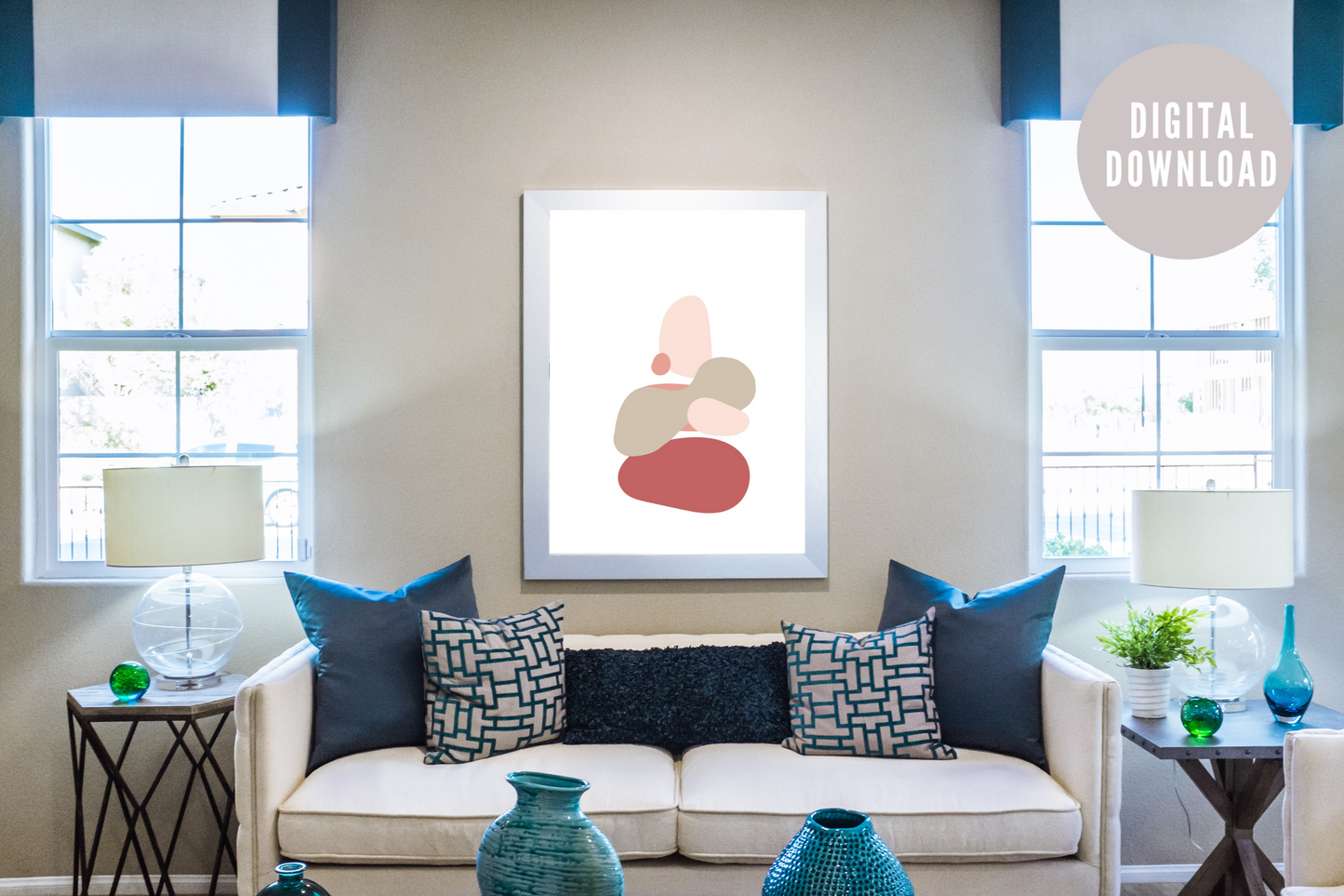 Abstract Wall Art | Digital Download | Modern Art Print