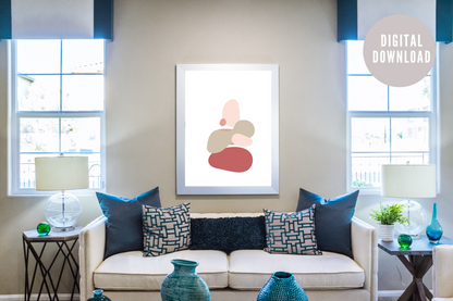 Abstract Wall Art | Digital Download | Modern Art Print