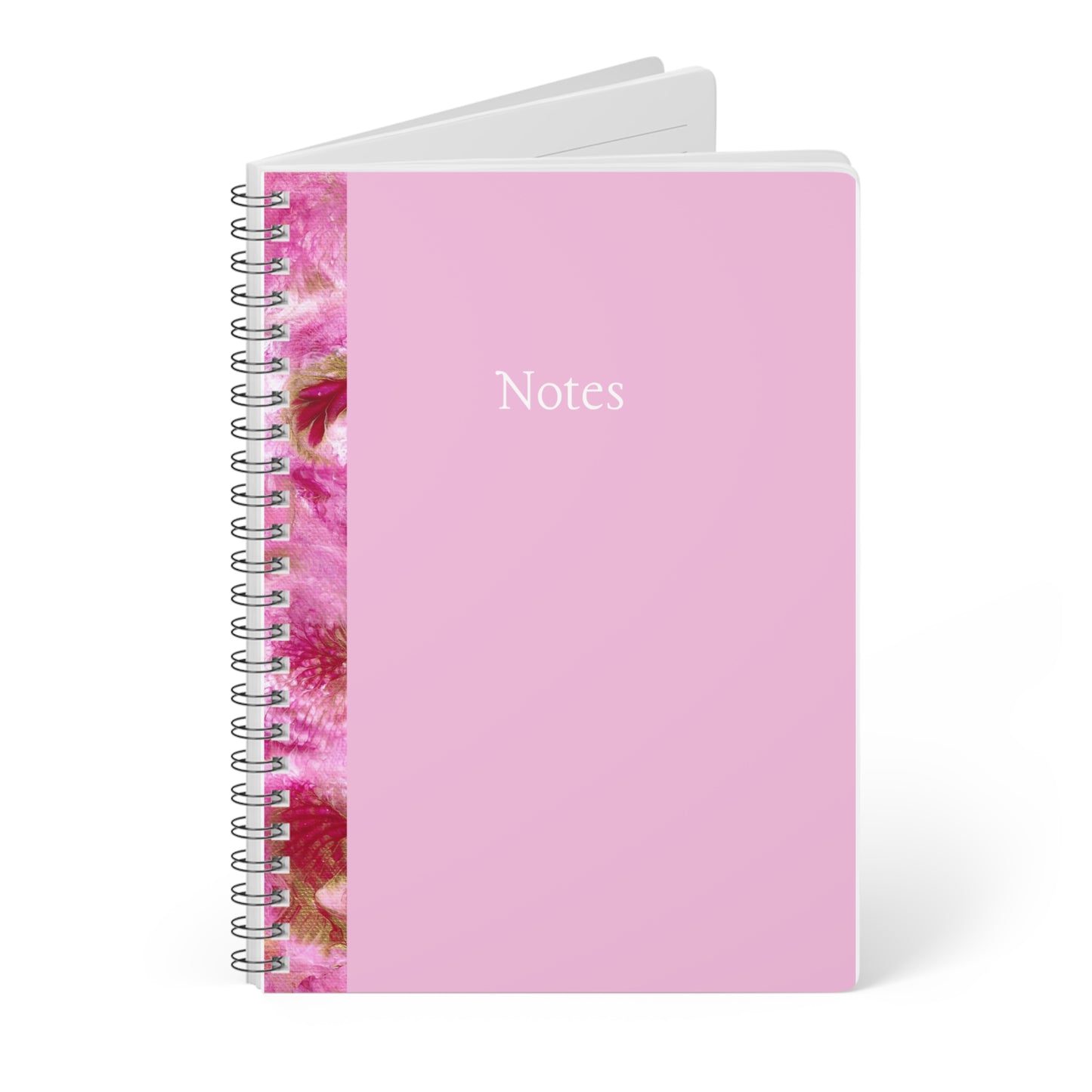 'Petunias' Wirobound Softcover Notebook, A5