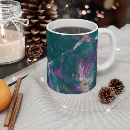'Floral Utopia' Mug 11oz