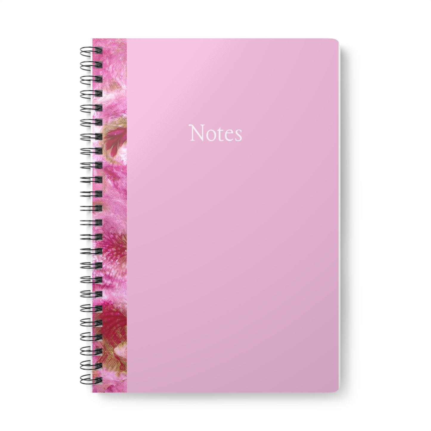 'Petunias' Wirobound Softcover Notebook, A5