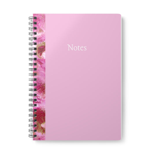 'Petunias' Wirobound Softcover Notebook, A5