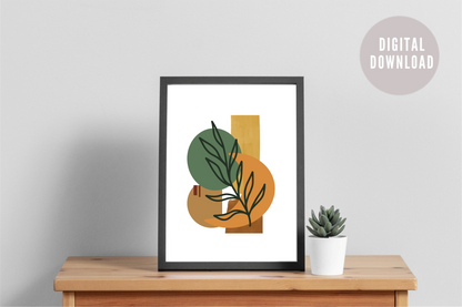 Modern Abstract Wall Art | Digital Download