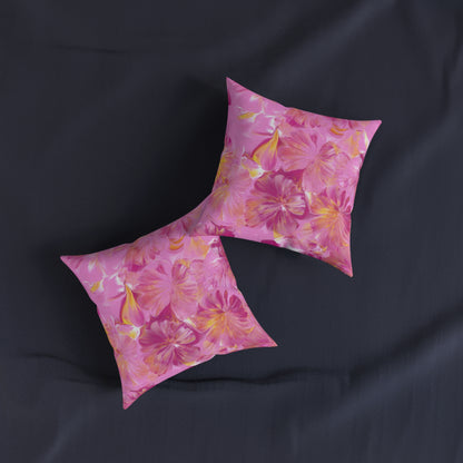 'Summer Blooms' Cushion / Square Pillow
