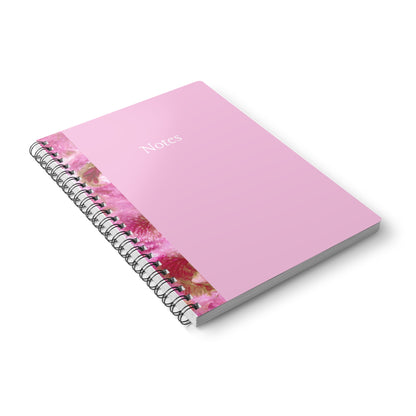 'Petunias' Wirobound Softcover Notebook, A5